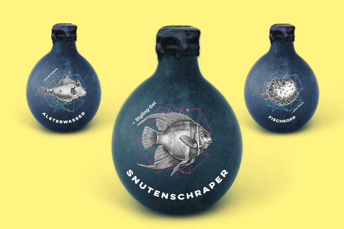 Herrenpflege  Flacons