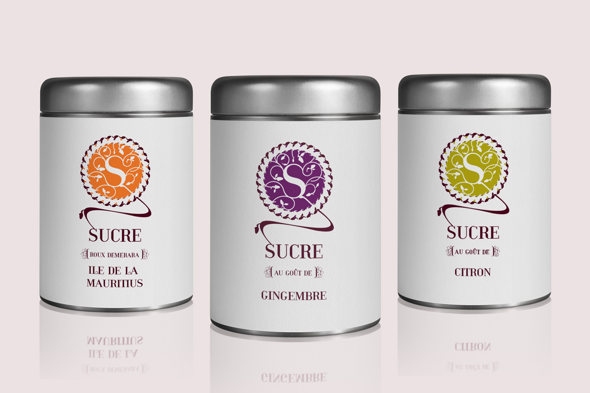  Zuckerdosen mit  Design 